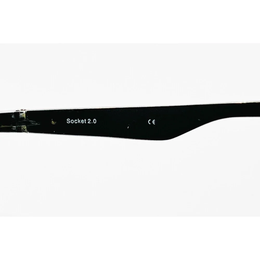 Oakley Socket 2.0 Eyeglasses Mens Brushed Chrome Black Fair 51-18-133
